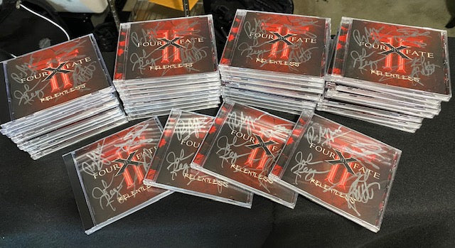 Four by Fate FULL BAND SIGNED CDS The John Regan collection