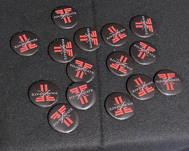 Four by Fate Buttons
